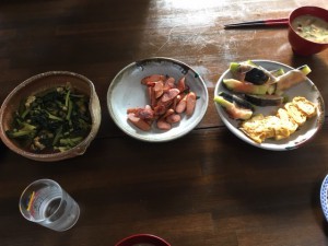 松本さんの朝ご飯