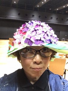 紫陽花帽子