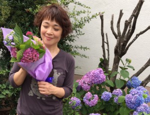 美しい紫陽花